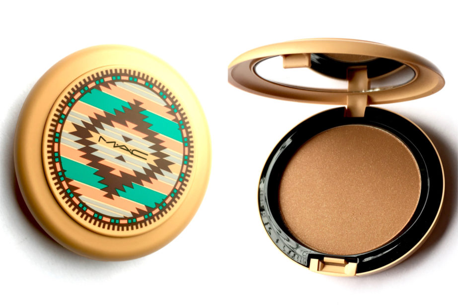 MAC Vibe Tribe Collection Bronzing Powder Refined Golden Review Swatches MBF 922x615